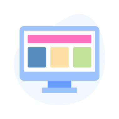 Moda tarzında web sitesi tasarım kavramı