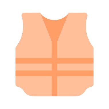 Modern tarzda bir güvenlik önlüğü, koruyucu ceket, inşaat yeleği.