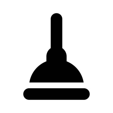 piston simgesi, bir Tuvalet ekipman vektörü, düzenlenebilir vektör