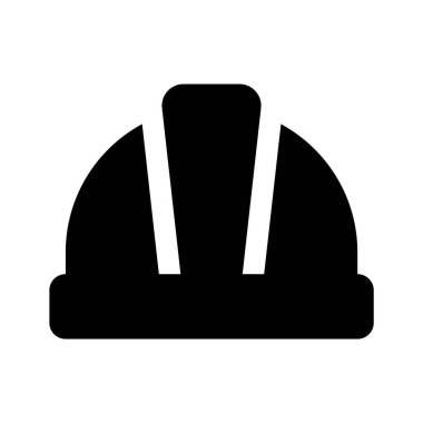 İnşaat şapkasının bu özenle hazırlanmış simgesini, mühendislerin şapka vektör tasarımını alın.