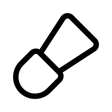 Bu dikkatlice hazırlanmış keski simgesini tut, bıçak vektör desenini kes