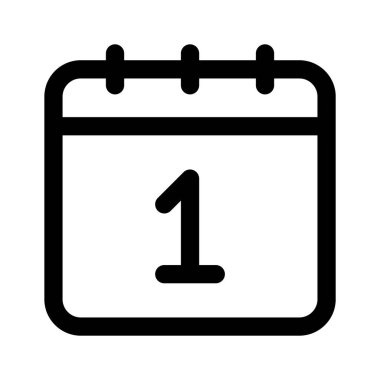 Beautiful and modern vector design of calendar, easy to use