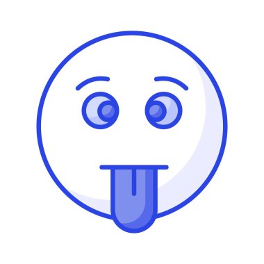 Visually perfect dumb emoji icon design, easy to use and download