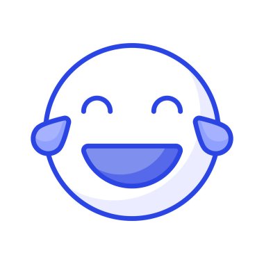 Gülen emojinin yenilebilir bir simgesi, kullanımı ve indirilmesi kolay