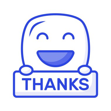 Bu özenle hazırlanmış teşekkür simgesini al. Özel kullanıma hazır.