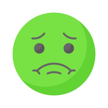 Hasta emojinin yaratıcı simgesi, web sitesi ve mobil uygulamalarda kullanmaya hazır