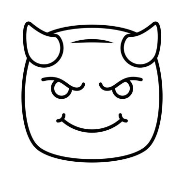 Boynuzlu korkunç şeytan, Moda tarzında özelleştirilebilir emoji simgesi