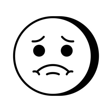 Hasta emojinin yaratıcı simgesi, web sitesi ve mobil uygulamalarda kullanmaya hazır