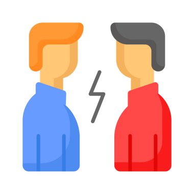 Seçim adayı, siyasi rekabet vektör tasarımı