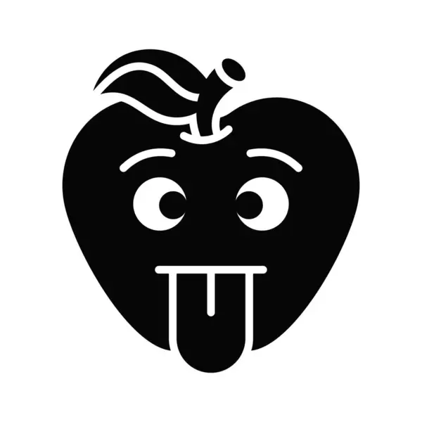 Visually Perfect Dumb Emoji Icon Design Easy Use Download Stockillustratie