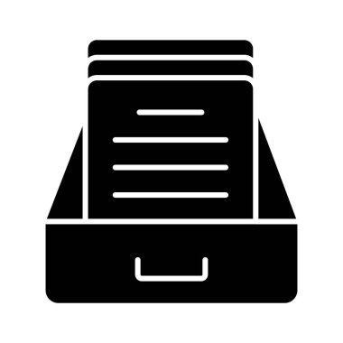 İş belgesinin bu güzel tasarım simgesini moda tarzında kontrol et