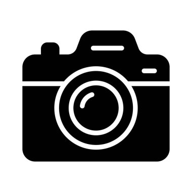 Güzel tasarlanmış kamera simgesi, kullanımı ve indirmesi kolay