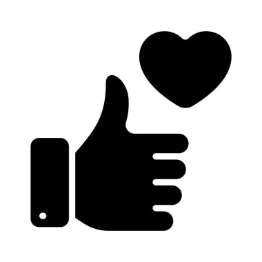 Sosyal medya tepki vektörünü sembolize eden kalp atışı