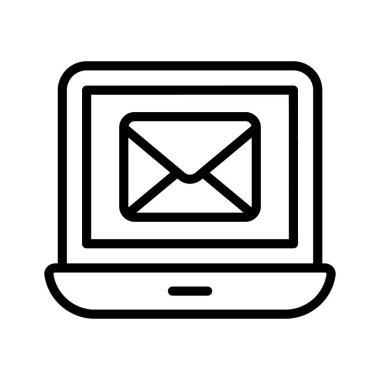 Modern ve benzersiz bir e- posta simgesi