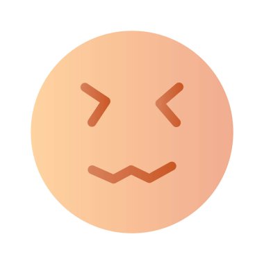 Korkak emoji vektör tasarımı, kullanması ve indirmesi kolay premium simgesi