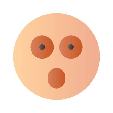 Aman Tanrım, emoji vektör tasarımı, düzenlenebilir vektör.