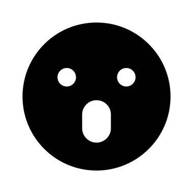 Aman Tanrım, emoji vektör tasarımı, düzenlenebilir vektör.
