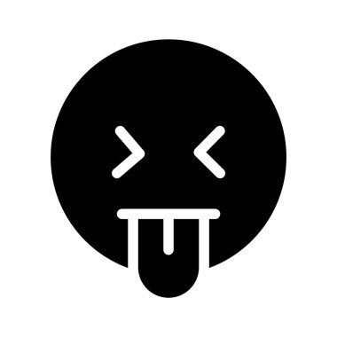 Çılgın emoji vektör tasarımının bu premium simgesini alın