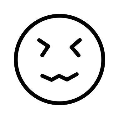 Korkak emoji vektör tasarımı, kullanması ve indirmesi kolay premium simgesi