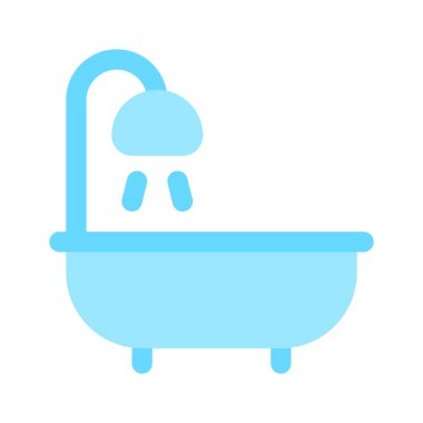 Moda tarzında özenle hazırlanmış küvet ikonu, premium vektör tasarımı