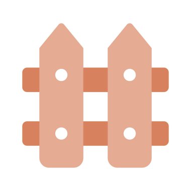 Bu güzel çit vektörünü, ahşap bariyer simgesini kontrol et