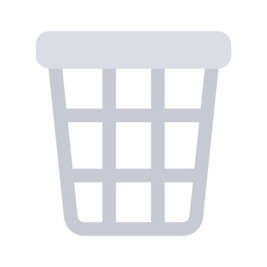 Bu yaratıcı olarak tasarlanmış sepet simgesini modern tarzda, simge kullanmaya hazır