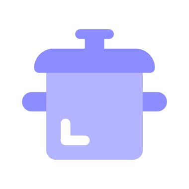 Bu güzel tencere ikonunu tutun, vektör kullanmaya hazır olun.