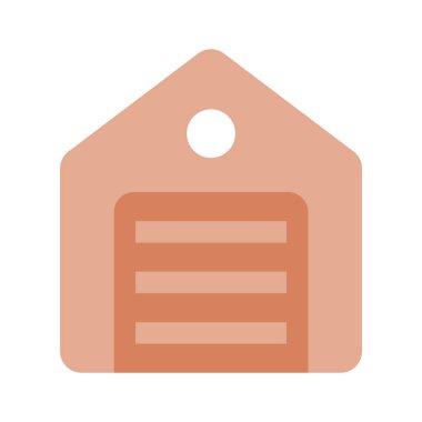 Depo 'nun özenle hazırlanmış bu simgesini modern tarzda özelleştirilebilir vektörle işaretleyin