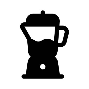 Mikserin vektör tasarımı modern stilde, kullanması kolay