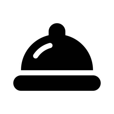 Gıda servis vektör tasarımı modern tarzda, saat simgesi kullanımı ve indirilmesi kolay