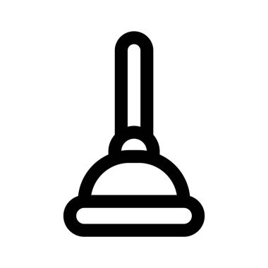 piston simgesi, bir Tuvalet ekipman vektörü, düzenlenebilir vektör