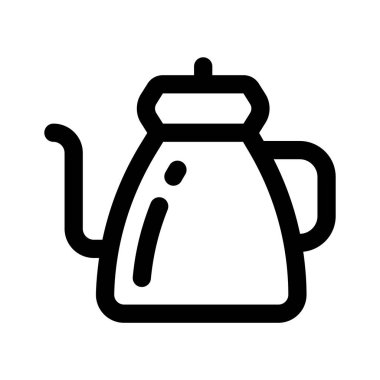 Antika çaydanlık vektör tasarımı antika çaydanlık, premium simge