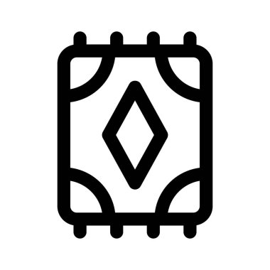 Beyaz arkaplanda izole edilmiş, düzenlenebilir biçimdeki ev paspasının bu modayı kontrol et