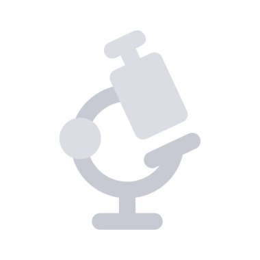 Kullanıma hazır güzel bir mikroskop vektörü