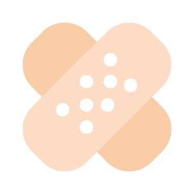 Moda tarzında bandaj simgesi, premium kullanıma hazır