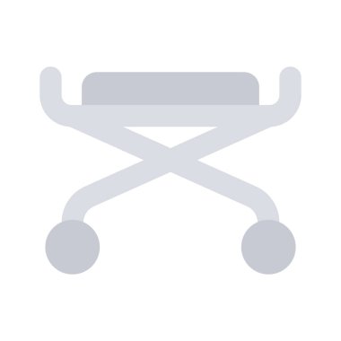 Hasta gergisi ve simgesinin son moda vektörü