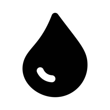 Modern tarzda, düzenlenebilir vektörde kan damlalarının izometrik simgesi