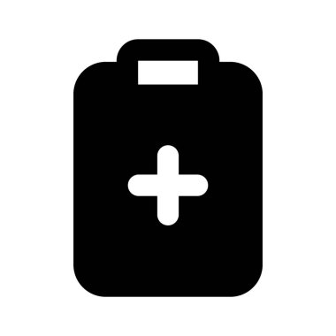 Tıbbi kayıtların bu inanılmaz ikonuna bir bakın, hasta tıbbi verilerinin vektörü.