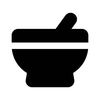 Bitkisel ilaç konsepti ile havan ve tokmak