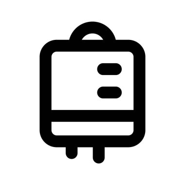 Moda tarzında, premium kullanım için güzel bir damlama tasarımı simgesi