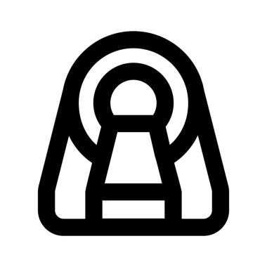 Bilgisayarlı tomografinin, MRI makinesinin bu inanılmaz logot simgesine bir bakın.