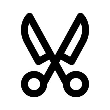 Bu dikkatlice hazırlanmış cerrahi makas simgesini modern tarzda kavra.