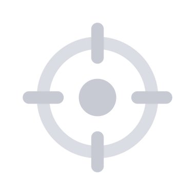 Hedef, hedef ve nesnel vektör tasarımının görsel olarak mükemmel simgesine bakın.