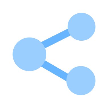 Modern biçimdeki vektör simgesi tasarımını, kullanıcı arayüzü simgesini paylaş