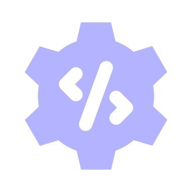 Web sitesi geliştirme vektör tasarımı, simge kullanmaya hazır