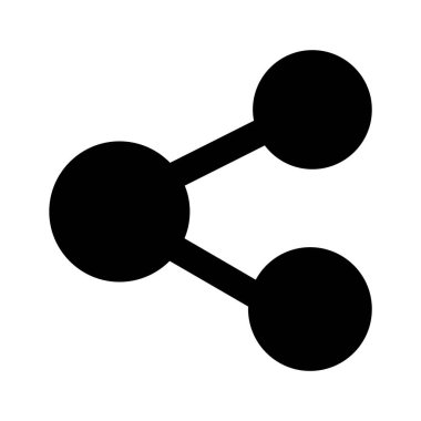 Modern biçimdeki vektör simgesi tasarımını, kullanıcı arayüzü simgesini paylaş