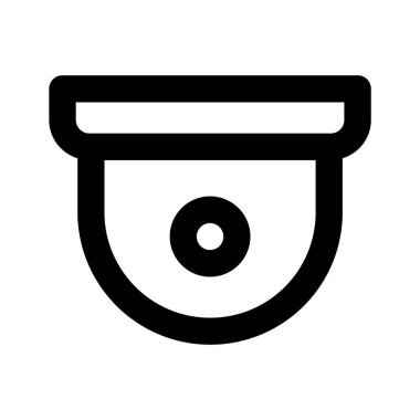 Güvenlik kamerası simgesi olan CCTV 'nin bu premium vektörünü indir