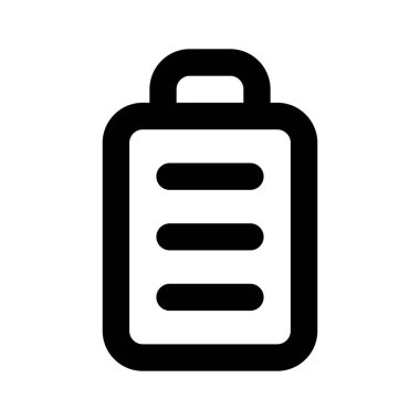 Benzersiz şekilde piksel mükemmel pil durumu simgesi, premium kullanıma hazır