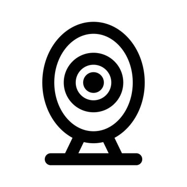 İnternet kamerası, webcam simgesi tasarımı modern tarzda