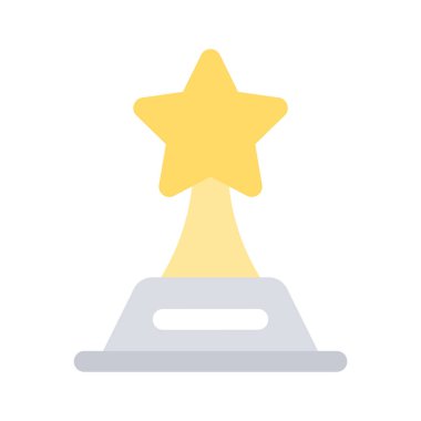 Bu güzel kupayı yakala, yıldız kupasının en iyi ikonu.